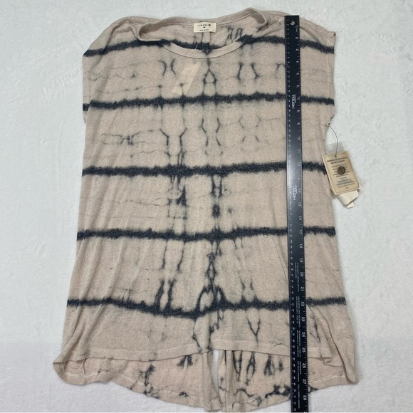 NWT Cirana Sleeveless Sweater Top Sz XS Taupe / Black Anthropologie - Picture 9 of 14